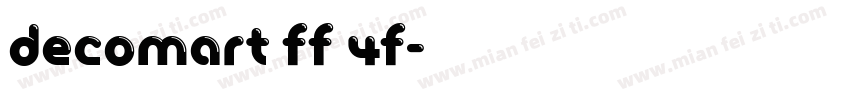 Decomart FF 4F字体转换